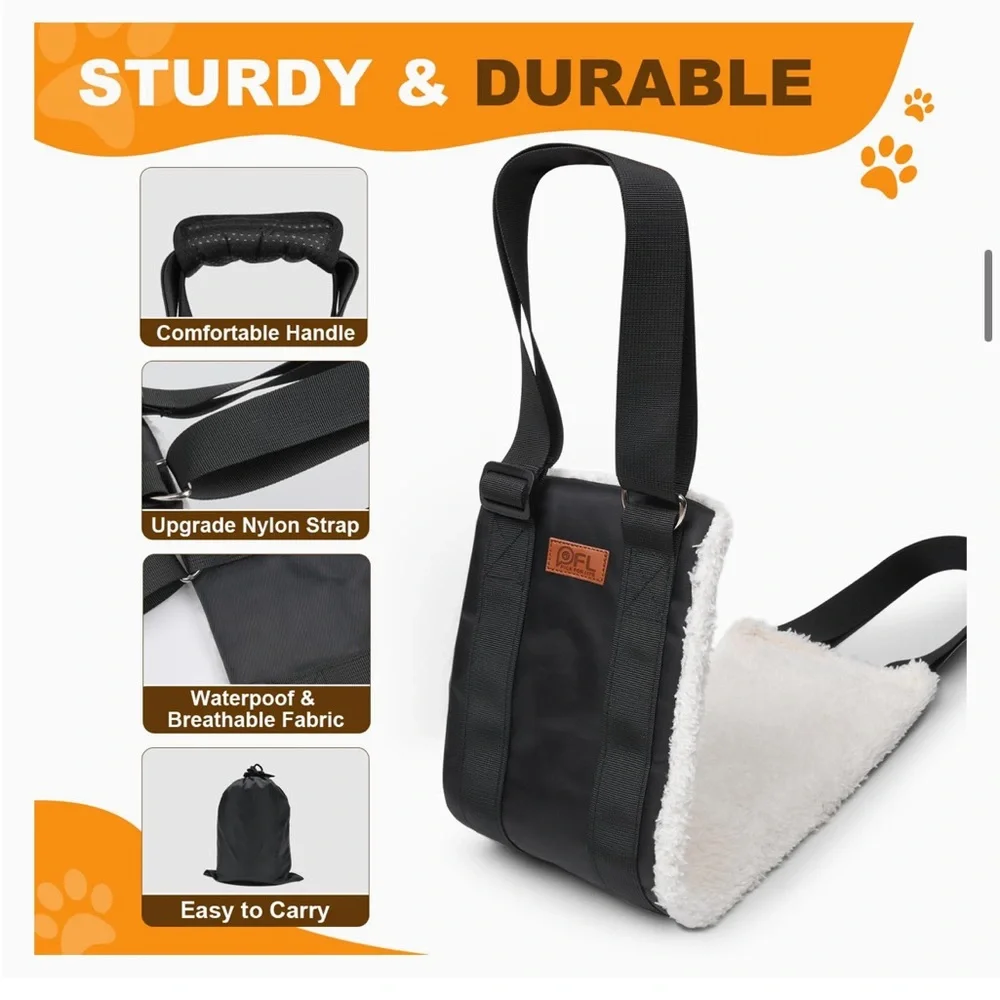 Pick for Life Dog lift Harness Adjustable Bag Sling Soft Pad for Dogs